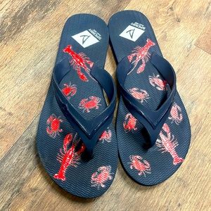 New Sperry flip flops